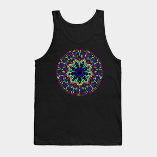 Fluo Energy mandala Tank Top